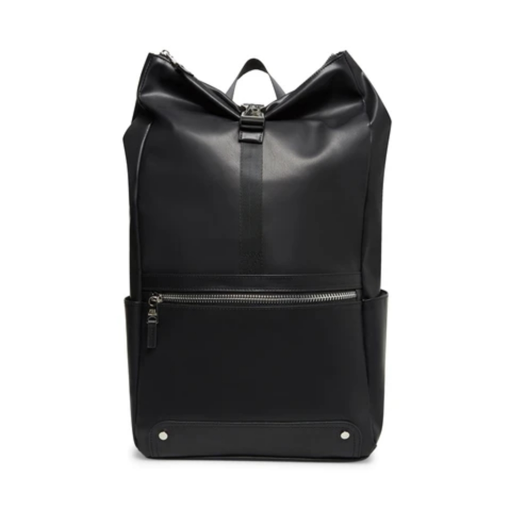 Steve MaddenMen's Faux-Leather Backpack